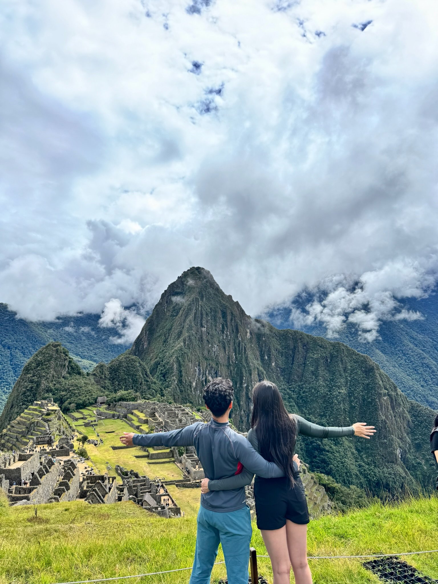 Abrazando el paisaje de Machu Picchu